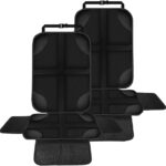 2-Piece Waterproof Anti-Slip Car Seat Protector