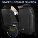 Waterproof Faux Leather Car Seat Covers, Airbag Compatible - Image 2