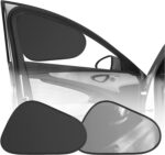 2-Piece Static Mounted Car Window Sun Shades
