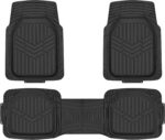 3-Piece Heavy Duty Rubber Car Floor Mats