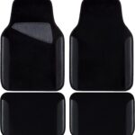 Waterproof Faux Leather Car Floor Mats, Heel Pad