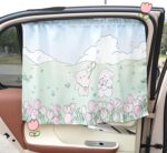 Car Side Window Sun Shade with Suction Cups
