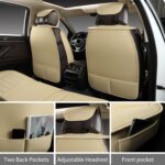 5-Seat Waterproof Faux Leather Car Seat Covers - Image 2