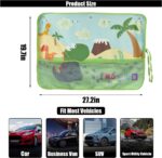 Pastel Gradient Car Window Curtain, Princess Style - Image 2