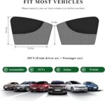 2-Piece Magnetic Double Layer Car Window Shades - Image 2