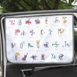 Magnetic Car Side Window Sun Shade Curtain