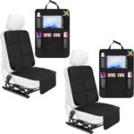 4-Piece Car Seat Protector and Organizer Set