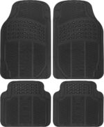 4-Piece All Weather Rubber Car Floor Mats