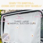 Kids Car Window Sun Shade Curtain, Cartoon Pattern - Image 2