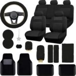 Full Car Seat Cover Set with Waterproof Floor Mats