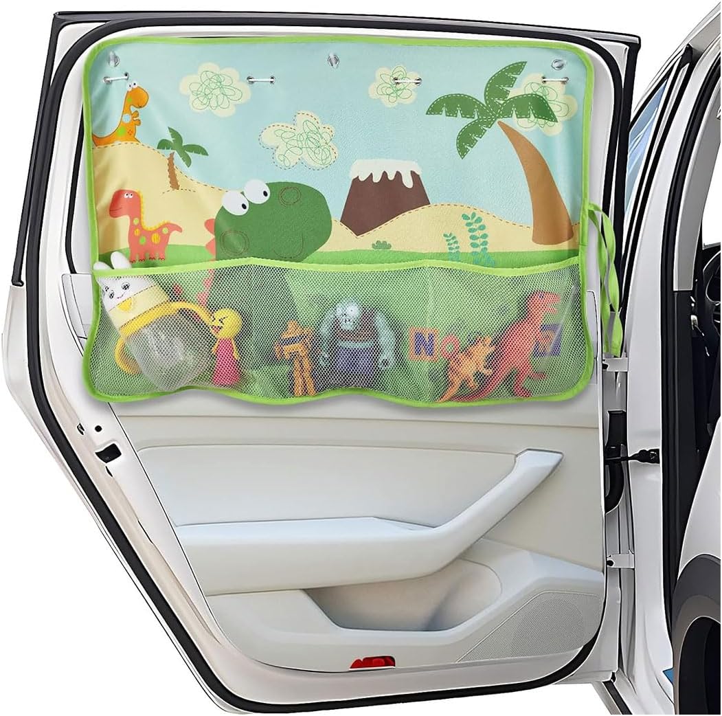 71wMxb0PClL._AC_SL1200_.jpg Pastel Gradient Car Window Curtain, Princess Style - Image 1
