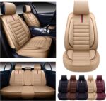 Premium Faux Leather Car Seat Covers Full Set