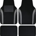 Leather Sport Style Car Floor Mats, Universal Fit