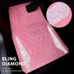 Diamond Rhinestone Rubber Car Floor Mats, Waterproof - Image 2