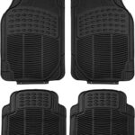 Heavy Duty Rubber Car Floor Mats, Universal Fit