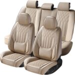 Full Set Leather Car Seat Covers, Waterproof