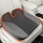 Ergonomic Memory Foam Car Seat Cushion, Black