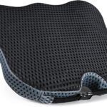 Wedge Memory Foam Car Seat Cushion, Universal Fit