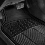 Heavy Duty Rubber Car Floor Mats, Universal Fit - Image 2
